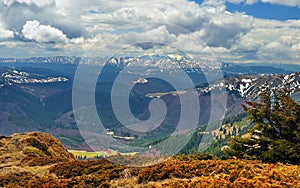 Ciucas Mountains in Romania