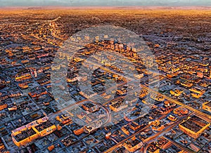 Ciudad Acuna, Coahuila de Zaragoza, Mexico. Generative AI.