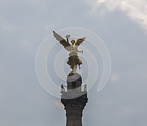 CIUDAD DE MEXICO - MEXICO: NOVEMBER, 2016: View of independence Angel.