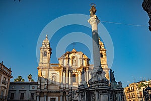 Historic city of ancient Italia photo