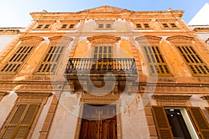 Ciutadella Menorca downtown city of Ciudadela