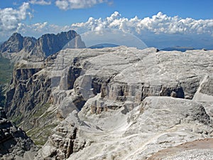 Civetta from Piz Boe, Dolomites photo