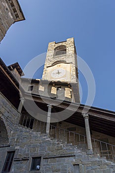 Civic Tower in Bergamo, Italy
