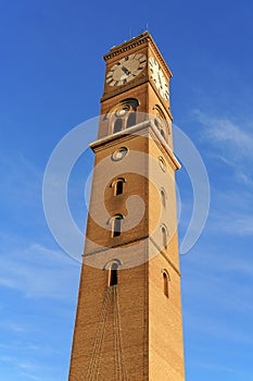 The civic tower of ForlÃ¬, Italy