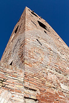 Civic tower in the Malatesta fortress in longiano