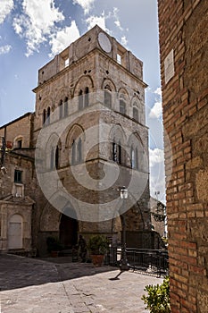 Civic Tower of the Mother Church in Gangi photo