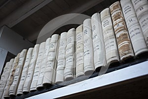 Civil Order Book and Public Records found in a basement of a public library