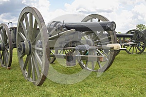 Civil war cannon