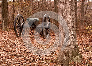 A Civil War Cannon from Gettysburg, Pennsylvania