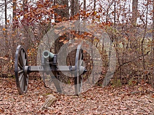 A Civil War Cannon from Gettysburg, Pennsylvania