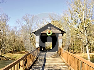 The civil war era historic Kymulga Bridge and Grist Mill