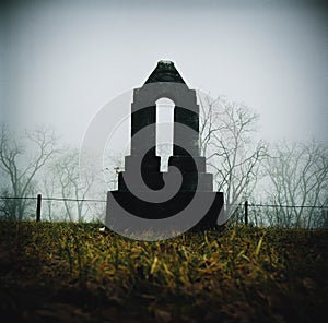 Old Lonely Dark Grave