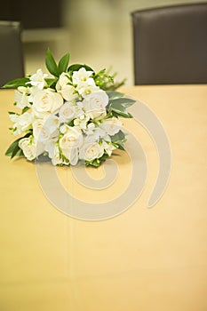 Civil wedding bridal bouquet