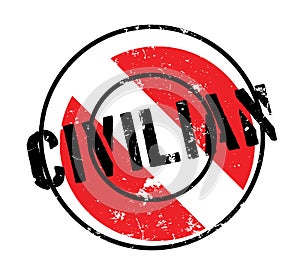 Civilian rubber stamp