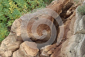 Civita Bagnoregio Lazio Italy friable rock erosion erosion