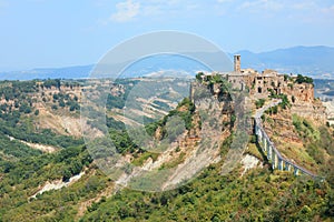 Civita di Bagno regio is an incredible small village perched abo