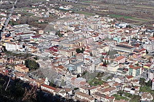 Civita Superiore - Borgo di Boiano dal belvedere di Larghetto Gentile