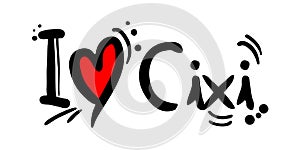 Cixi city of China love message