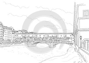 Cketch of the old bridge