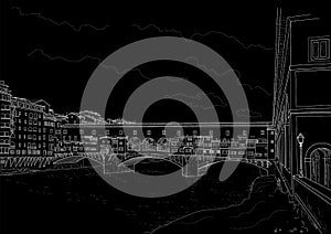 Cketch of the old bridge