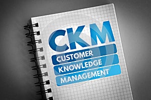 CKM - Customer Knowledge Management acronym