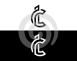 CL And LC Letter Logo And Icon Design photo