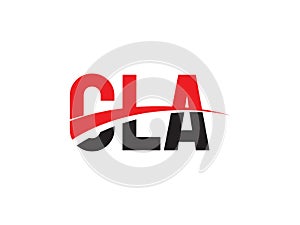 CLA Letter Initial Logo Design Vector Illustration photo