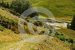 Claerwen Dam near Elan The Cambrian Mountains