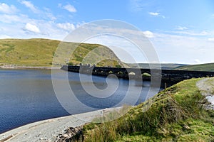 Claerwen Dam near Elan The Cambrian Mountains