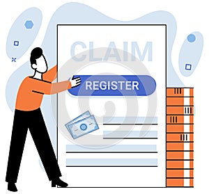 Claim. Secure your financial future by organizing your claim paperwork with precision