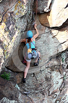 Claiming a rock photo