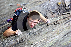 Claiming a stone wall