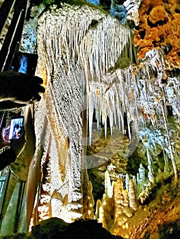 Clamouse cave, herault, france