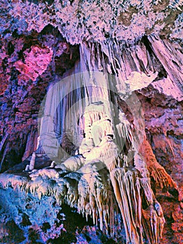 Clamouse cave, herault, france