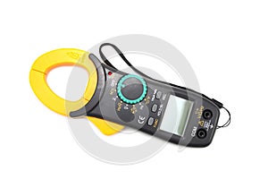 Clamp Amp meter for electrical tester that combines a voltmeter with a clamp type current meter multi-functional