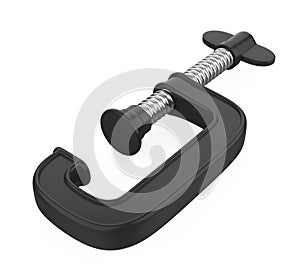 Clamp Compression Tool Isolated