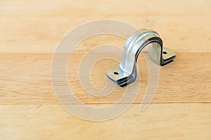 Clamp lock for pipe