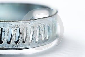 Clamp tool iron white background