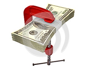 Clamped American Dollar Notes