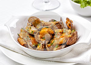 Clams dish.