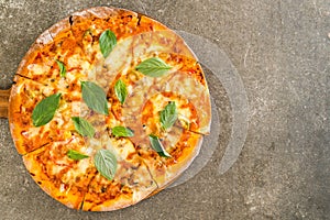 Clams pizza - Italian food