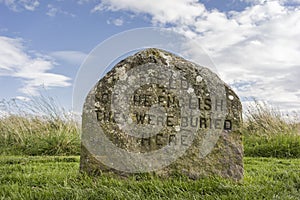 Clan Graves at Culloden Moor in Scotland. photo