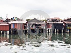 Clan jetties, Penang photo