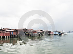 Clan jetties, Penang photo