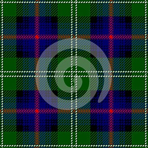 Clan Sutherland Tartan Plaid Seamless Scottish Pattern photo