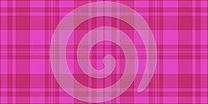 Clan tartan background vector, ceremony fabric check textile. Wool plaid seamless texture pattern in pink color photo