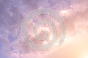 Clapperboard on cinema camera background