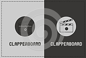 Clapperboard Illustration