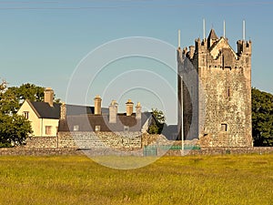 Claregalway Castle, 15th century Anglo-Norman tower house