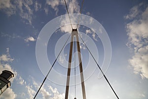 Clarence dock footbridge